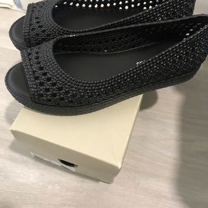 Melissa/ Jason Wu Camilla Black Sandals